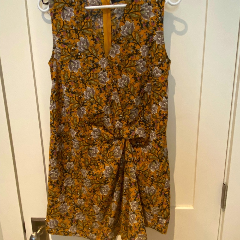 Floral shift dress